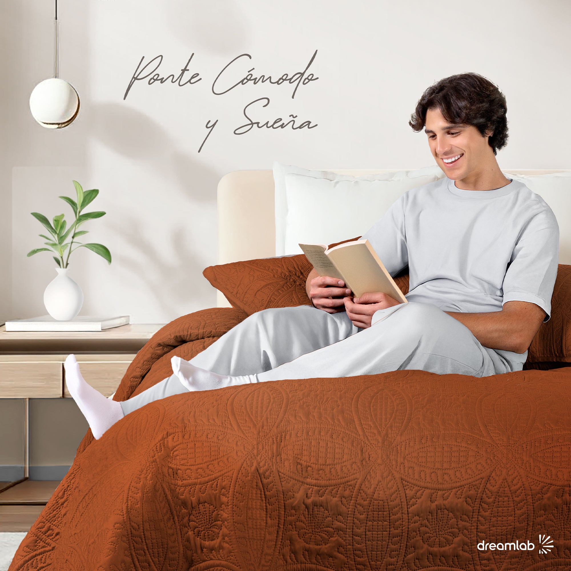 Colcha Ligera Estilo Moneda