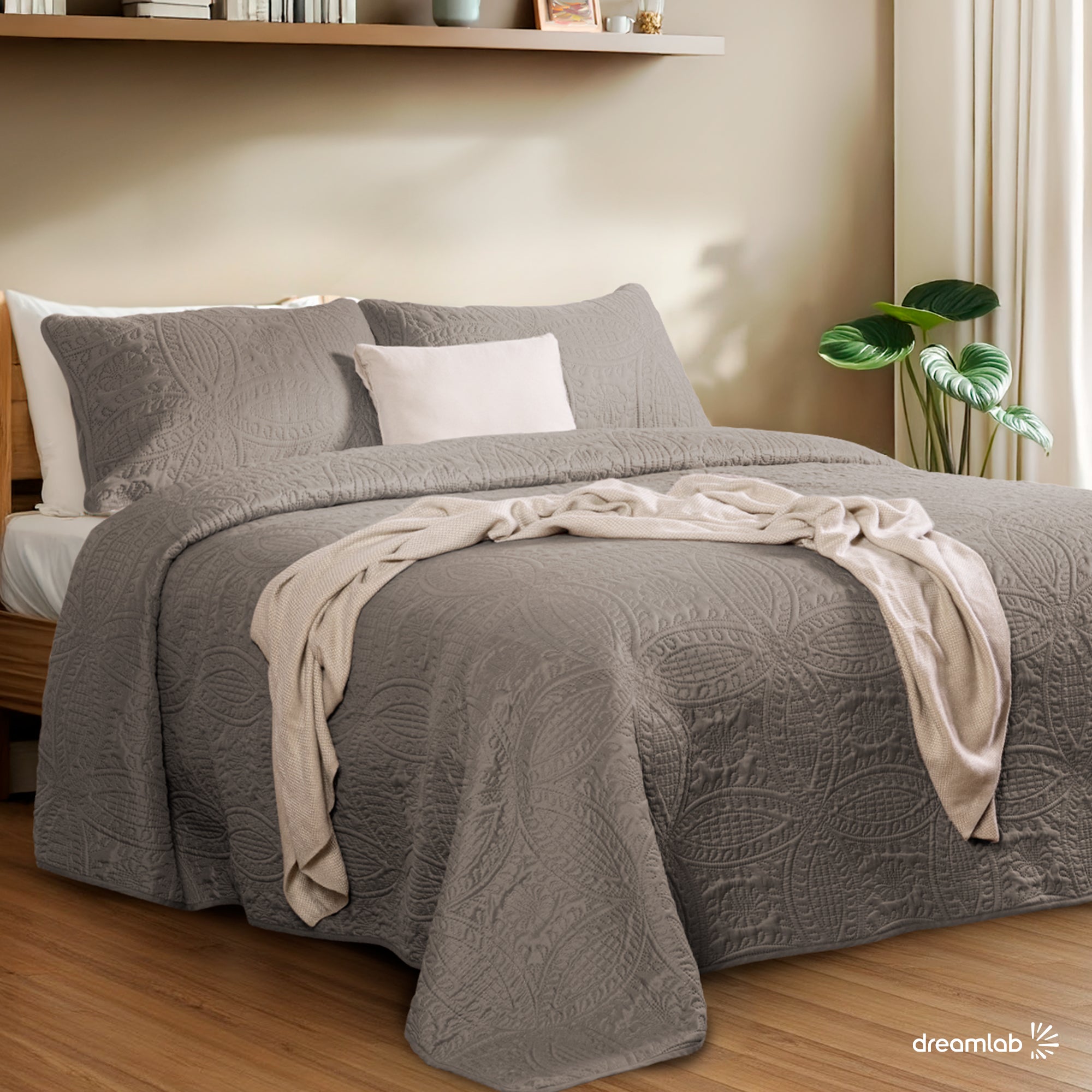 Colcha Ligera Estilo Moneda