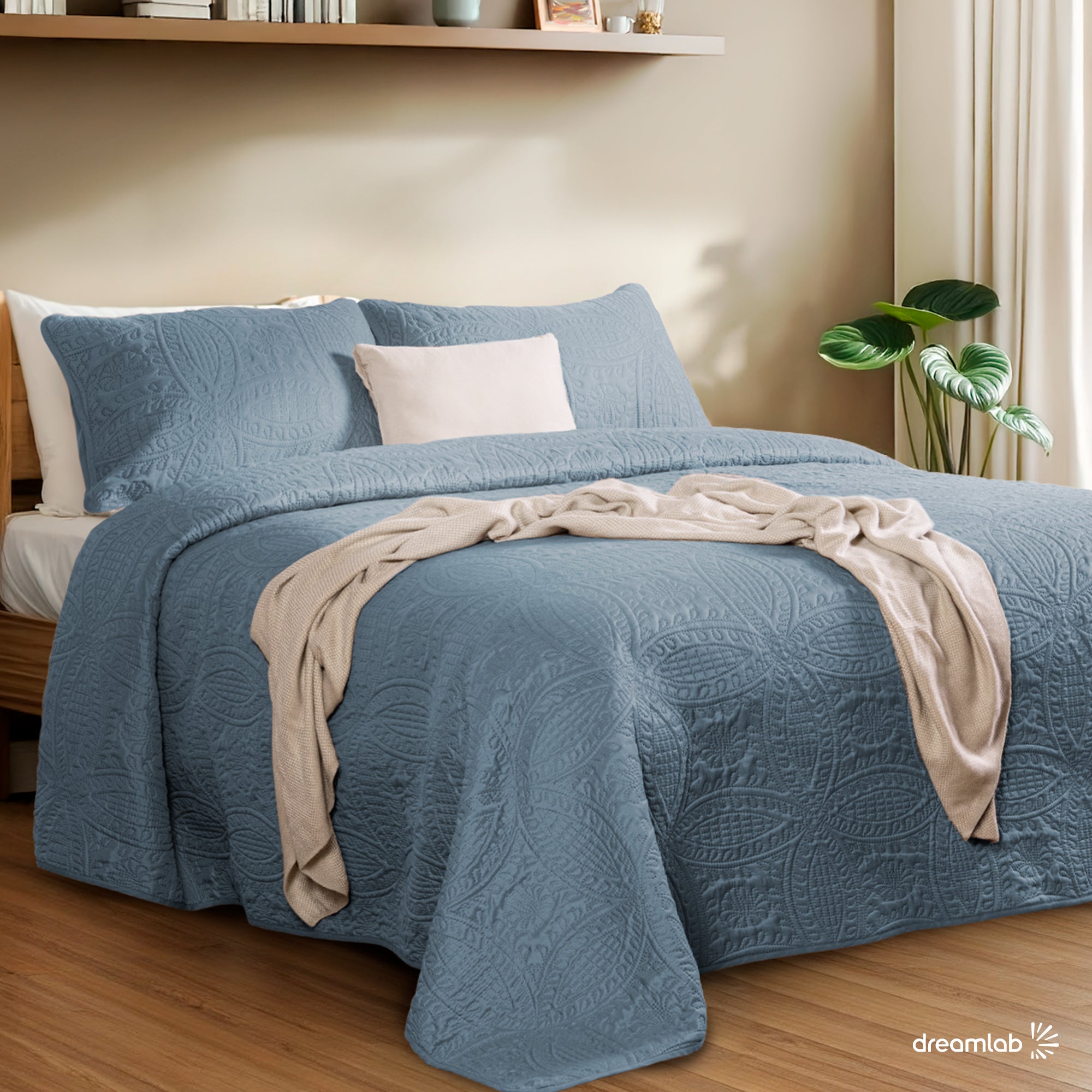 Colcha Ligera Estilo Moneda