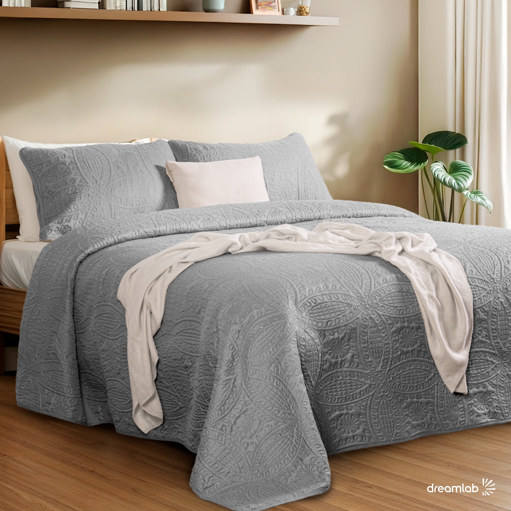 Colcha Ligera Estilo Moneda