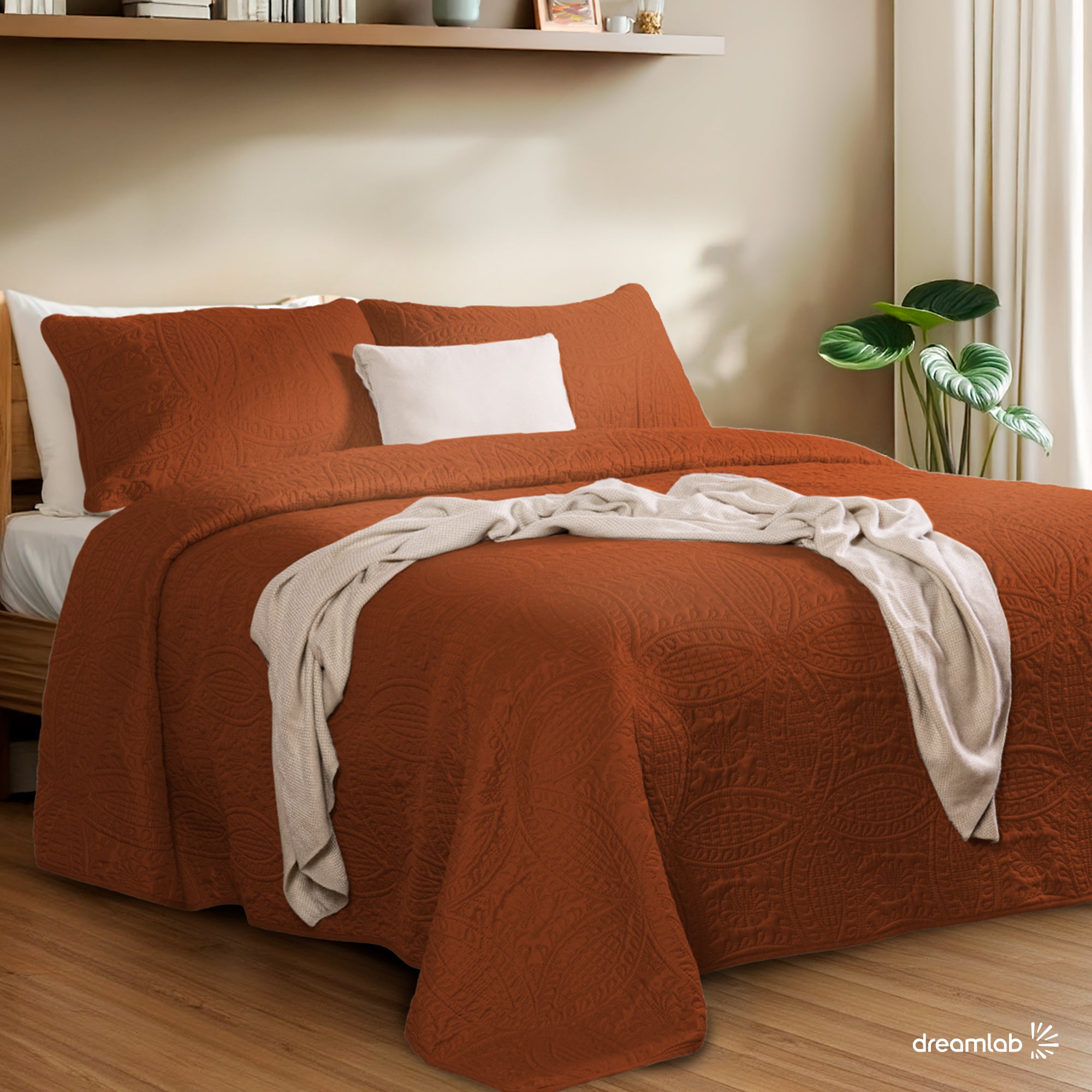 Colcha Ligera Estilo Moneda