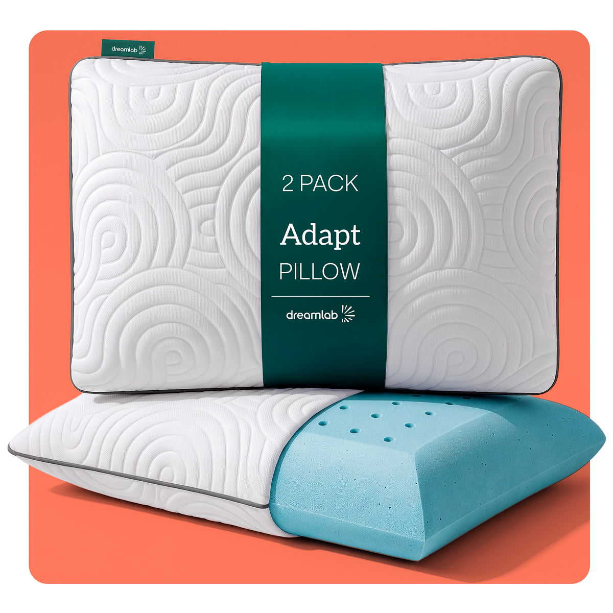 Almohada de Memory Foam Blue Gel