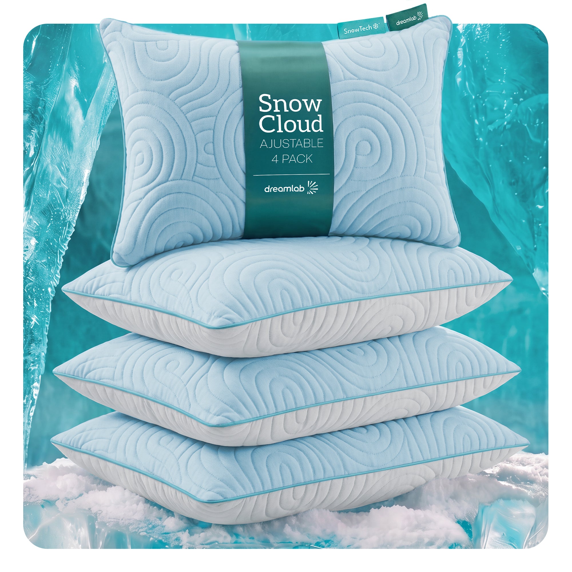 Almohada Snow Cloud