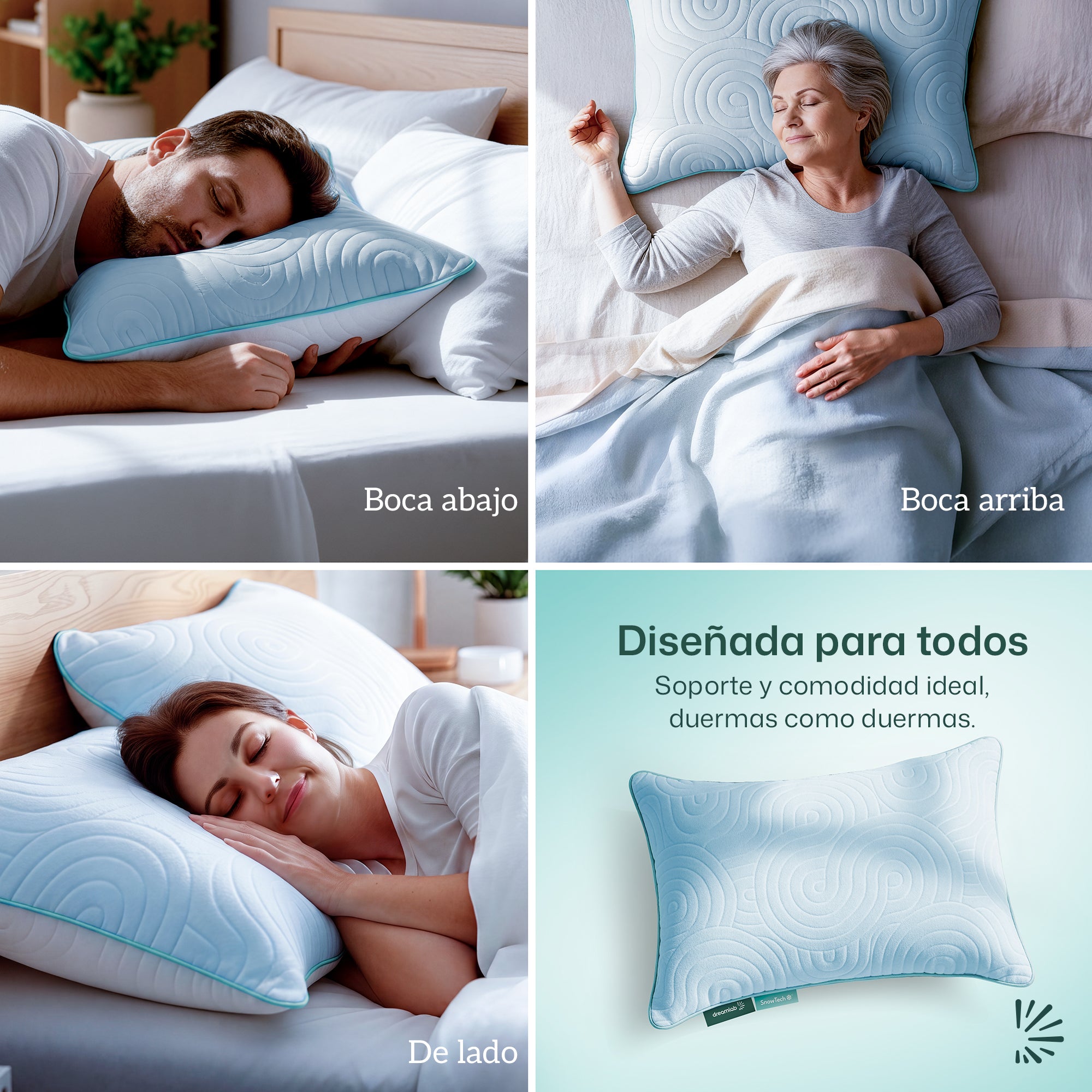 Almohada Snow Cloud