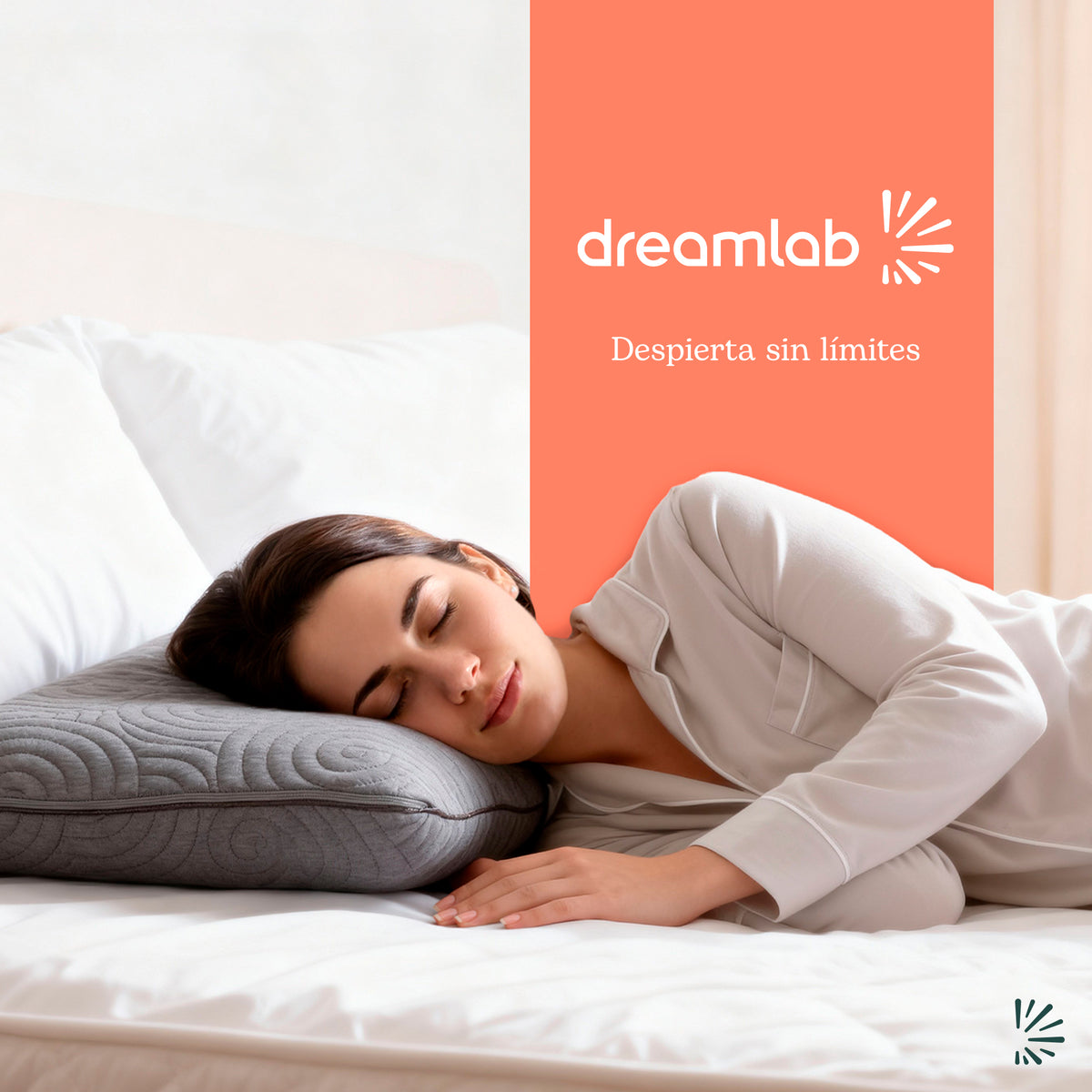Almohada de Memory Foam Grafito