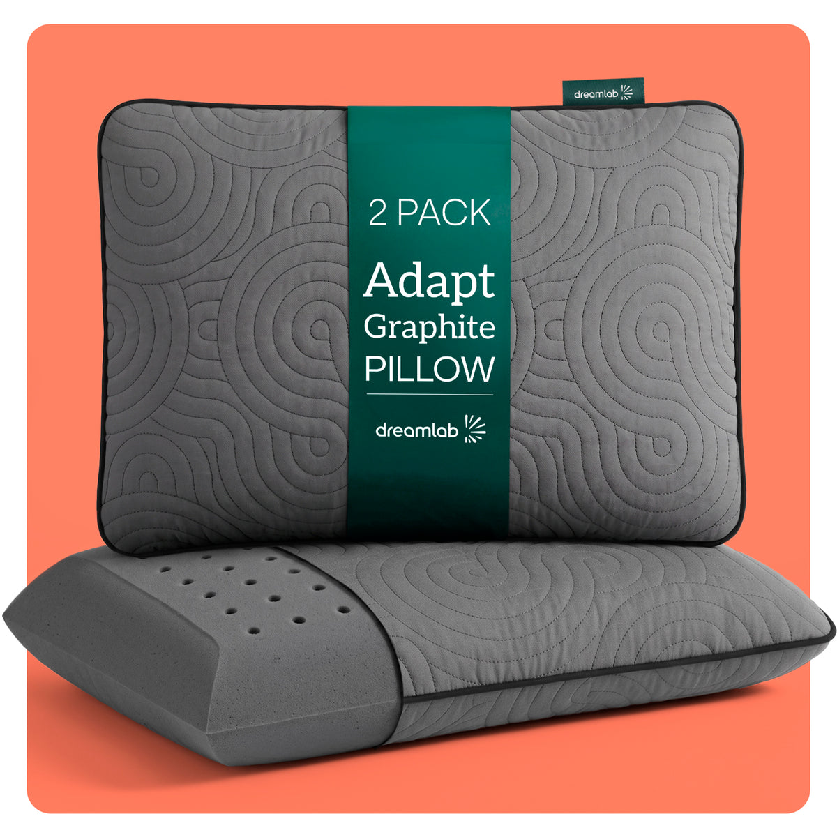 Almohada de Memory Foam Grafito