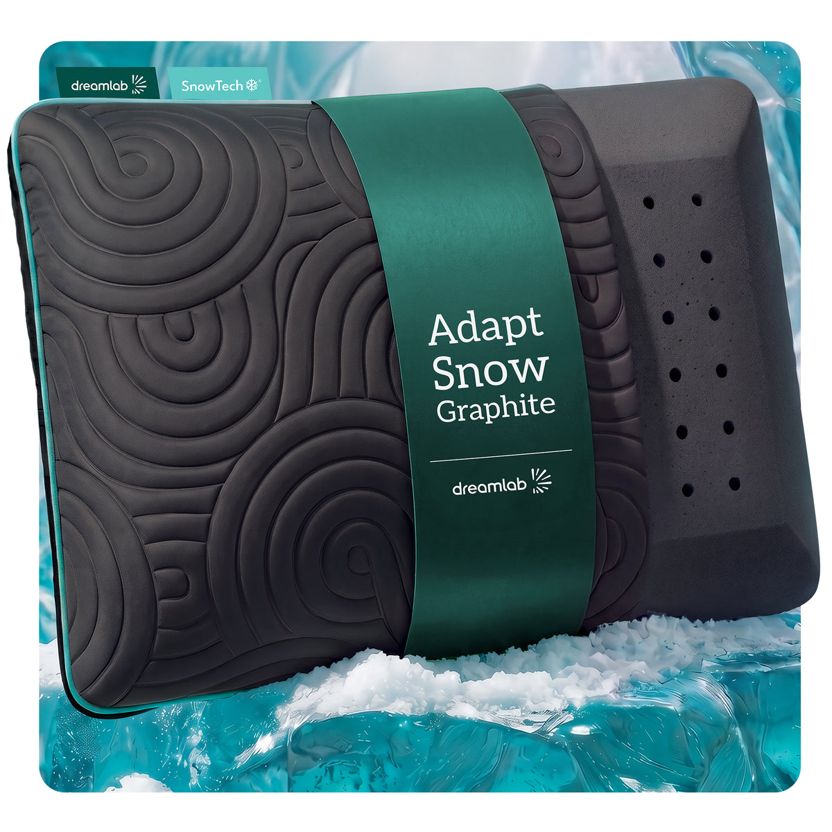 Almohada de Memory Foam Snow Grafito