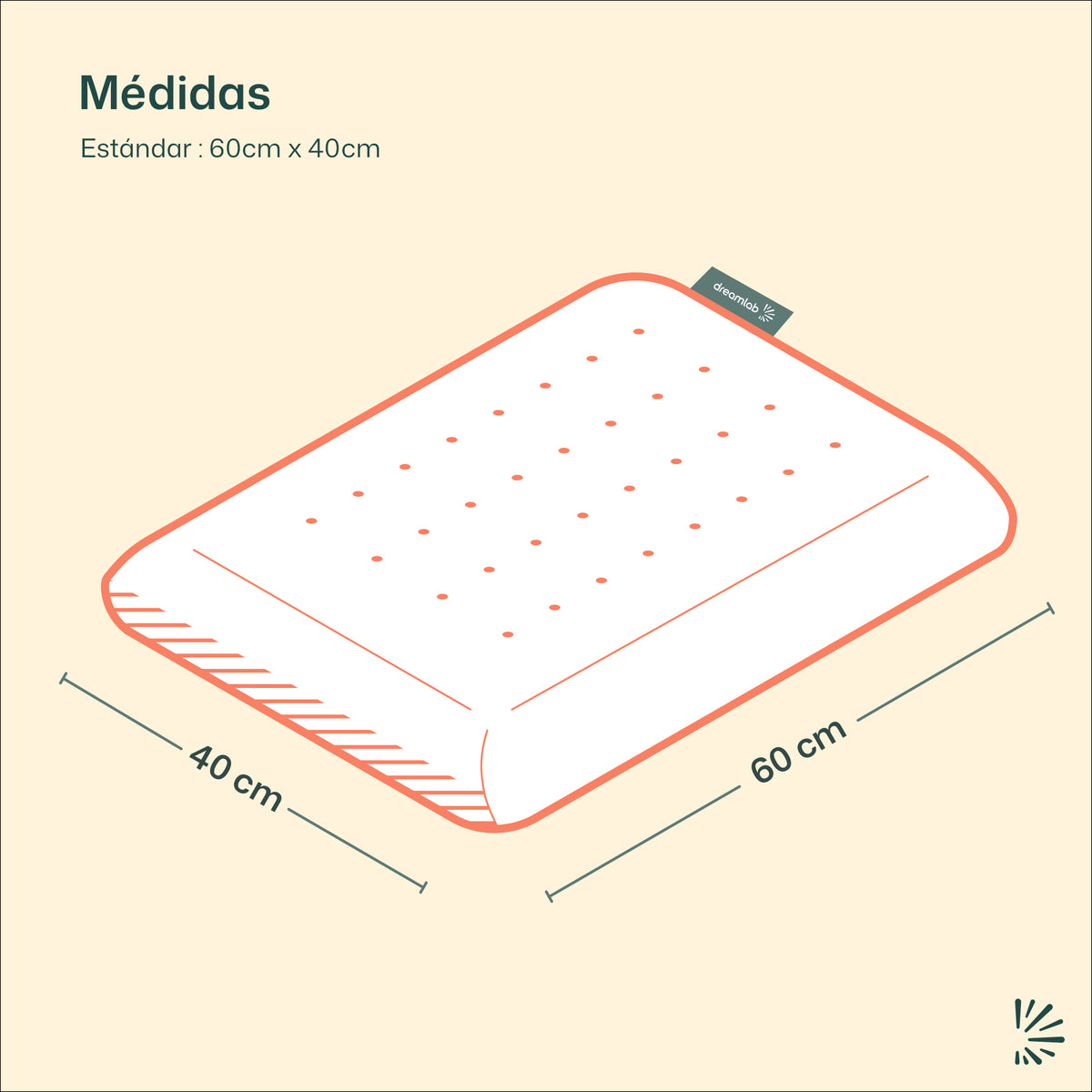 Almohada de Memory Foam Grafito