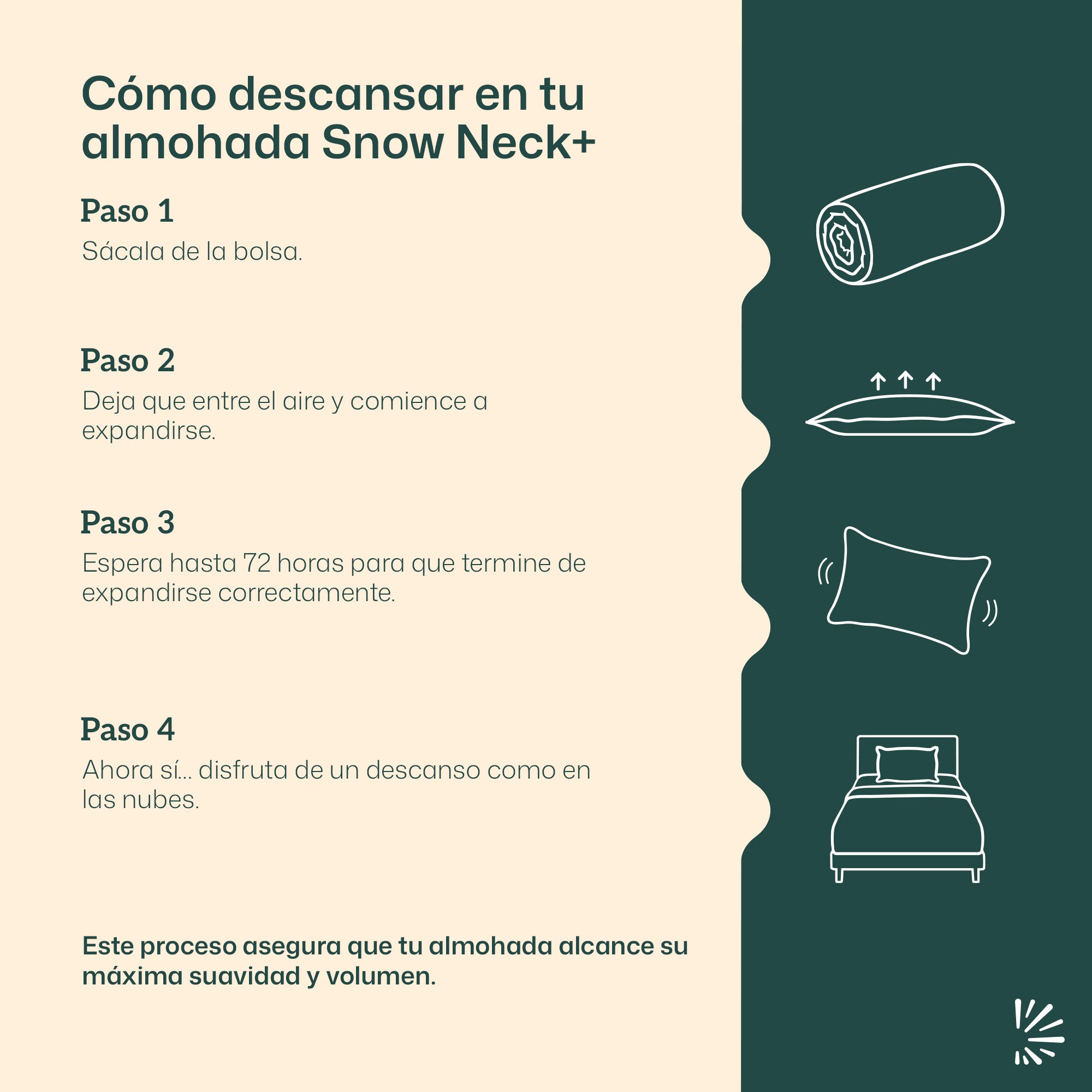 Almohada Snow Neck+