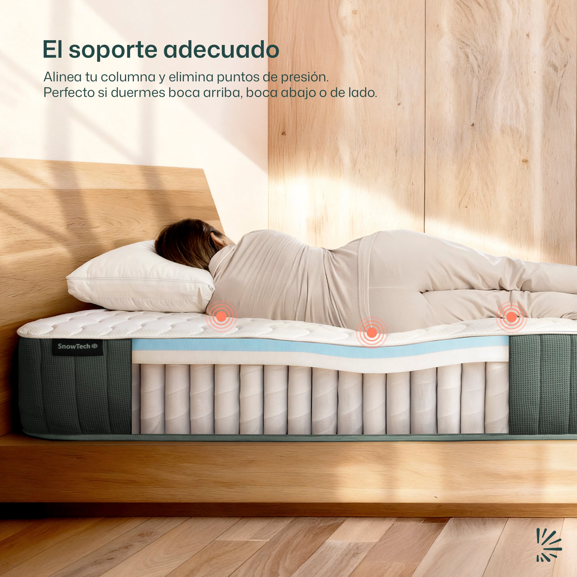 Colchón Snow + SnowTech®