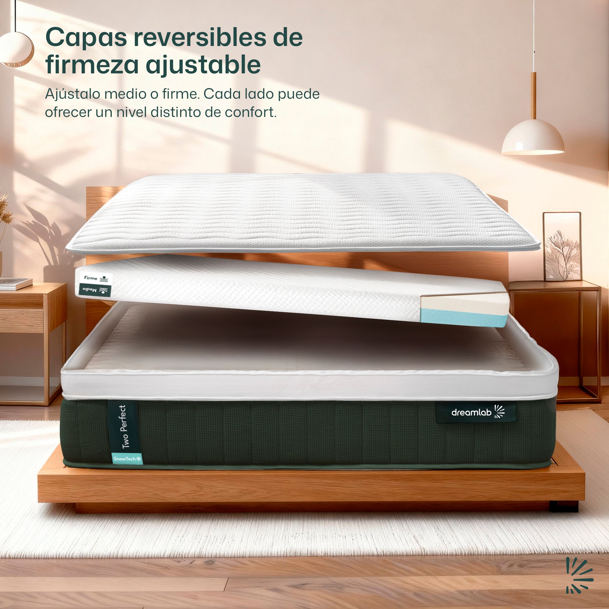 Colchón Two Perfect + SnowTech®