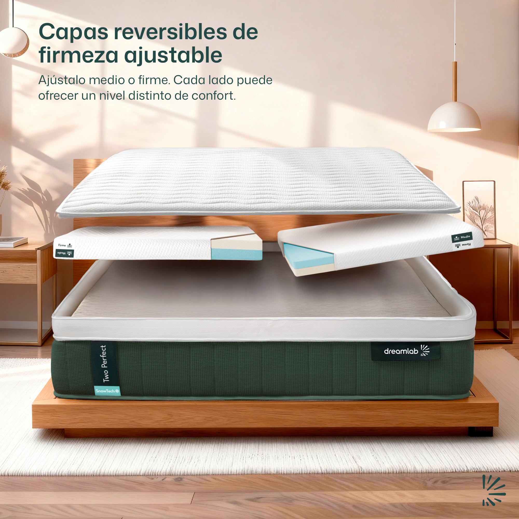 Colchón Two Perfect + SnowTech®