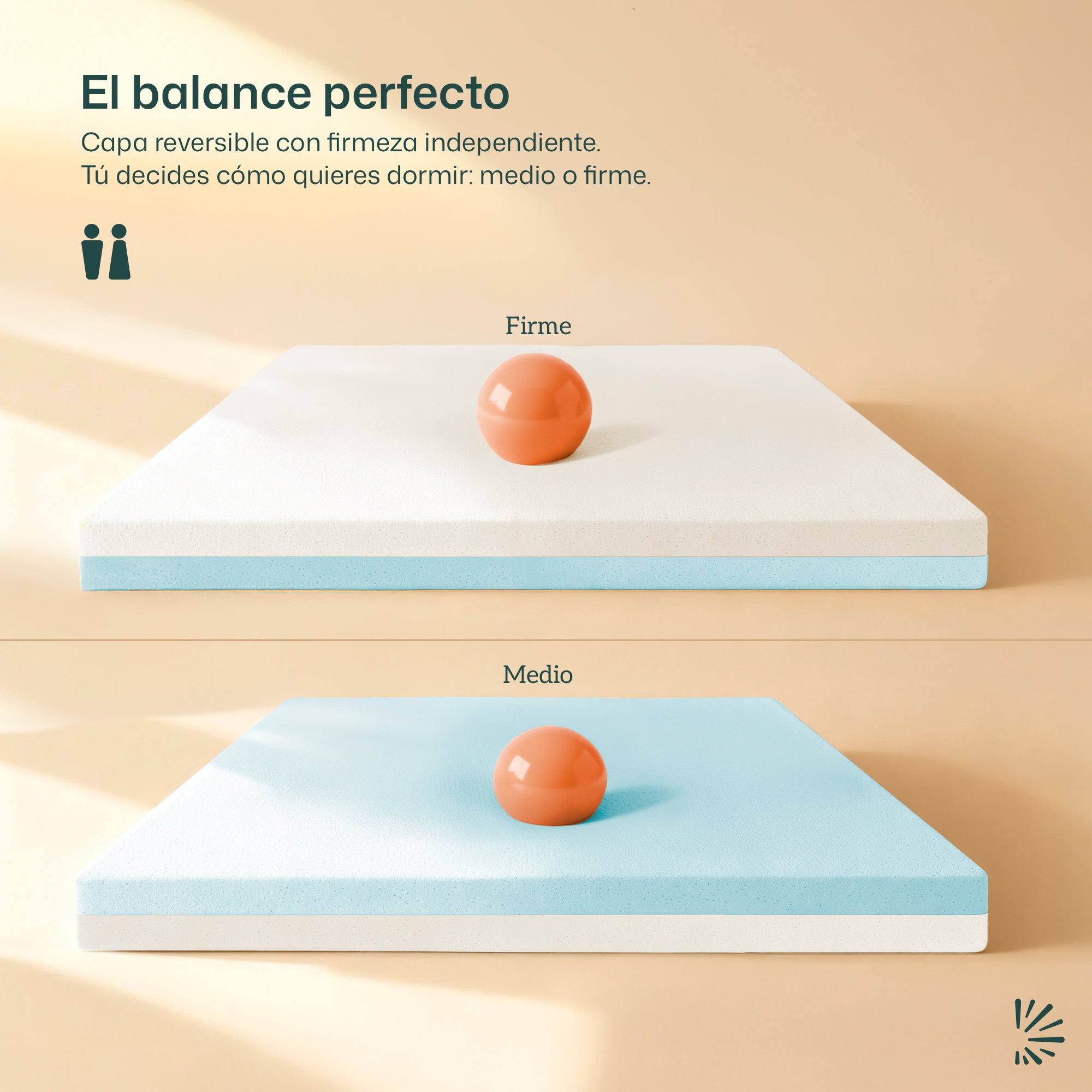 Colchón Two Perfect + SnowTech®