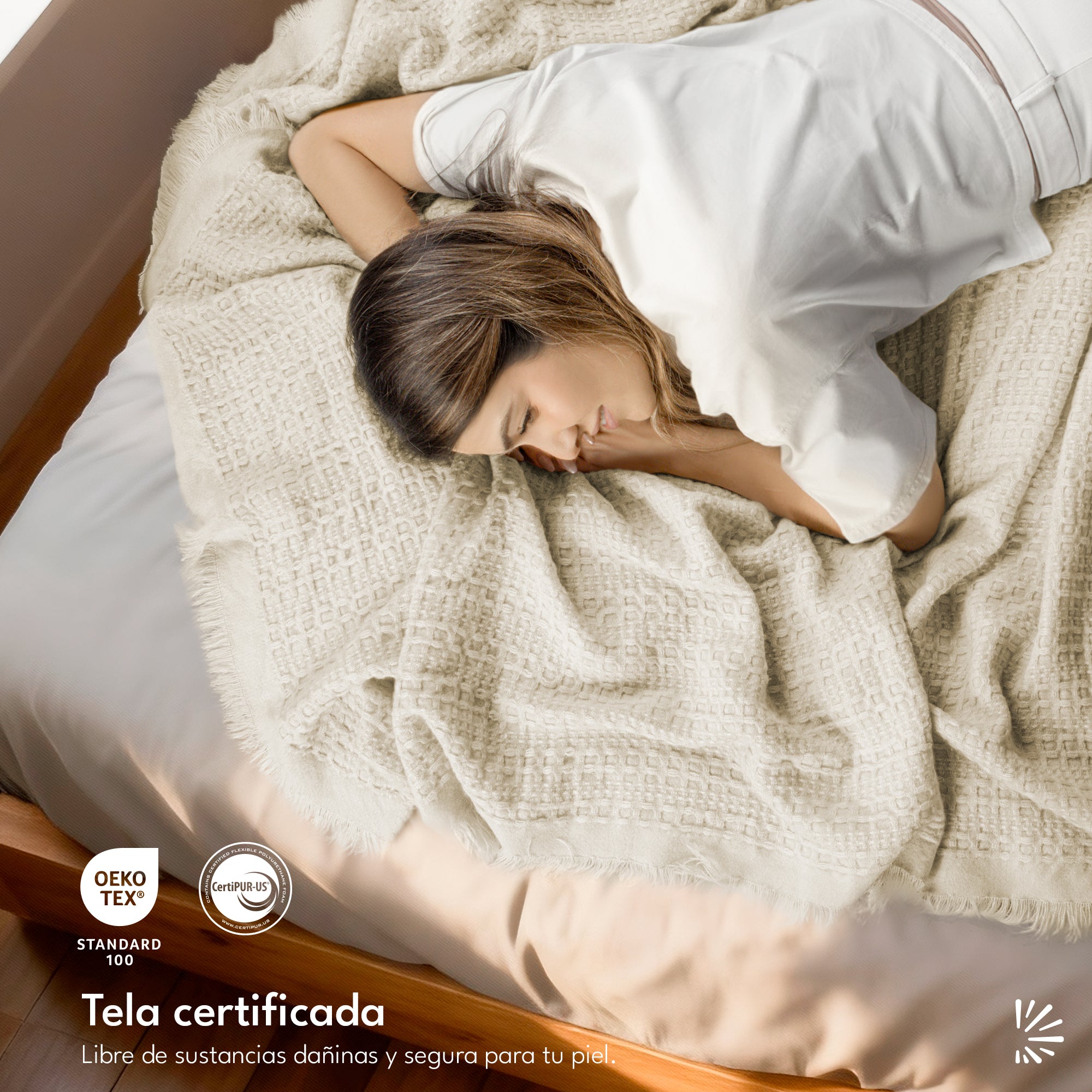Manta Tejida Decorativa