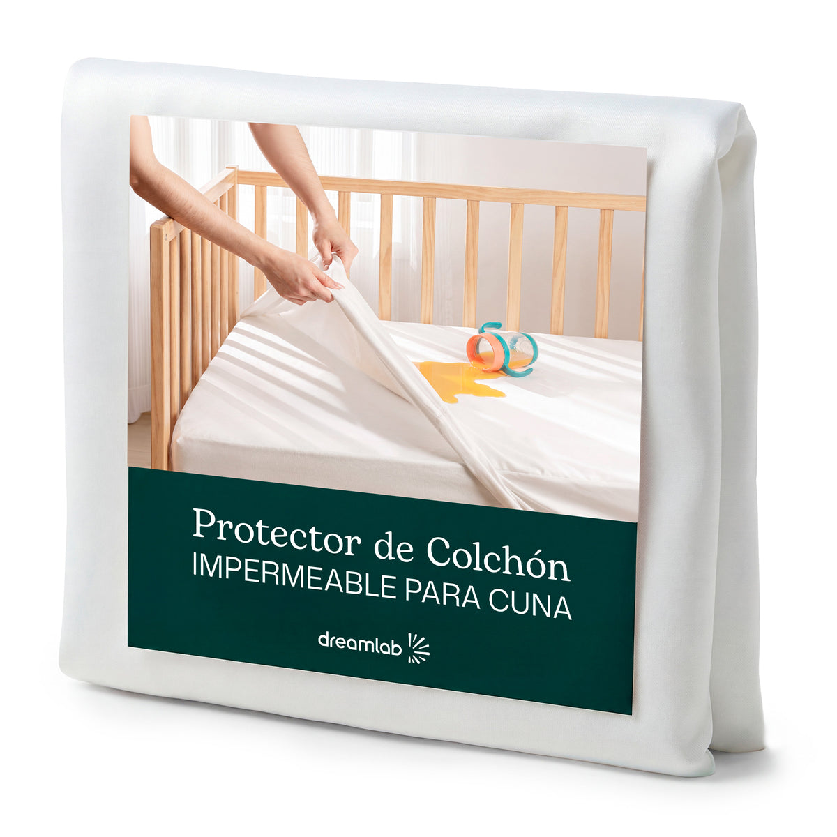 Protector de Colchón para Cuna, Impermeble