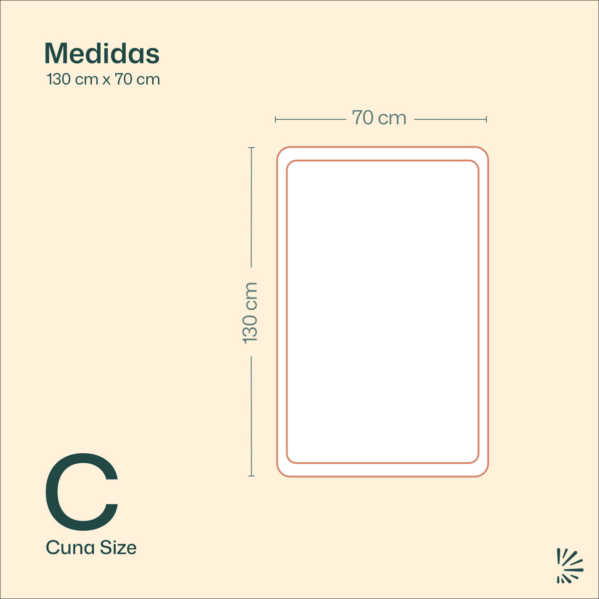 Protector de Colchón para Cuna, Impermeble