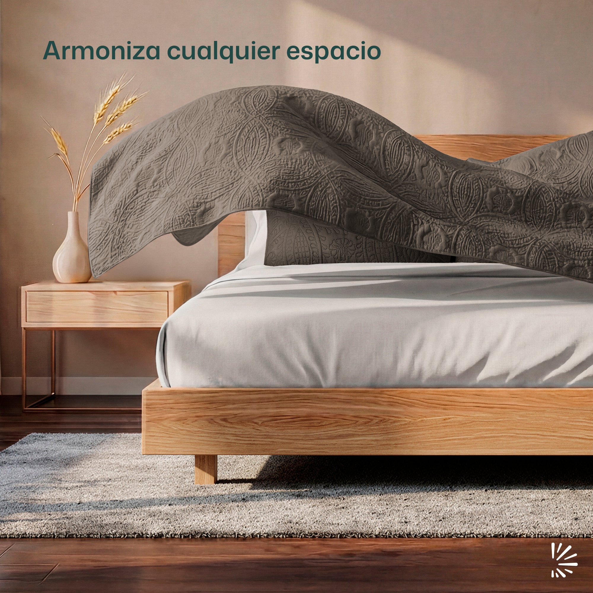 Colcha Ligera Estilo Moneda