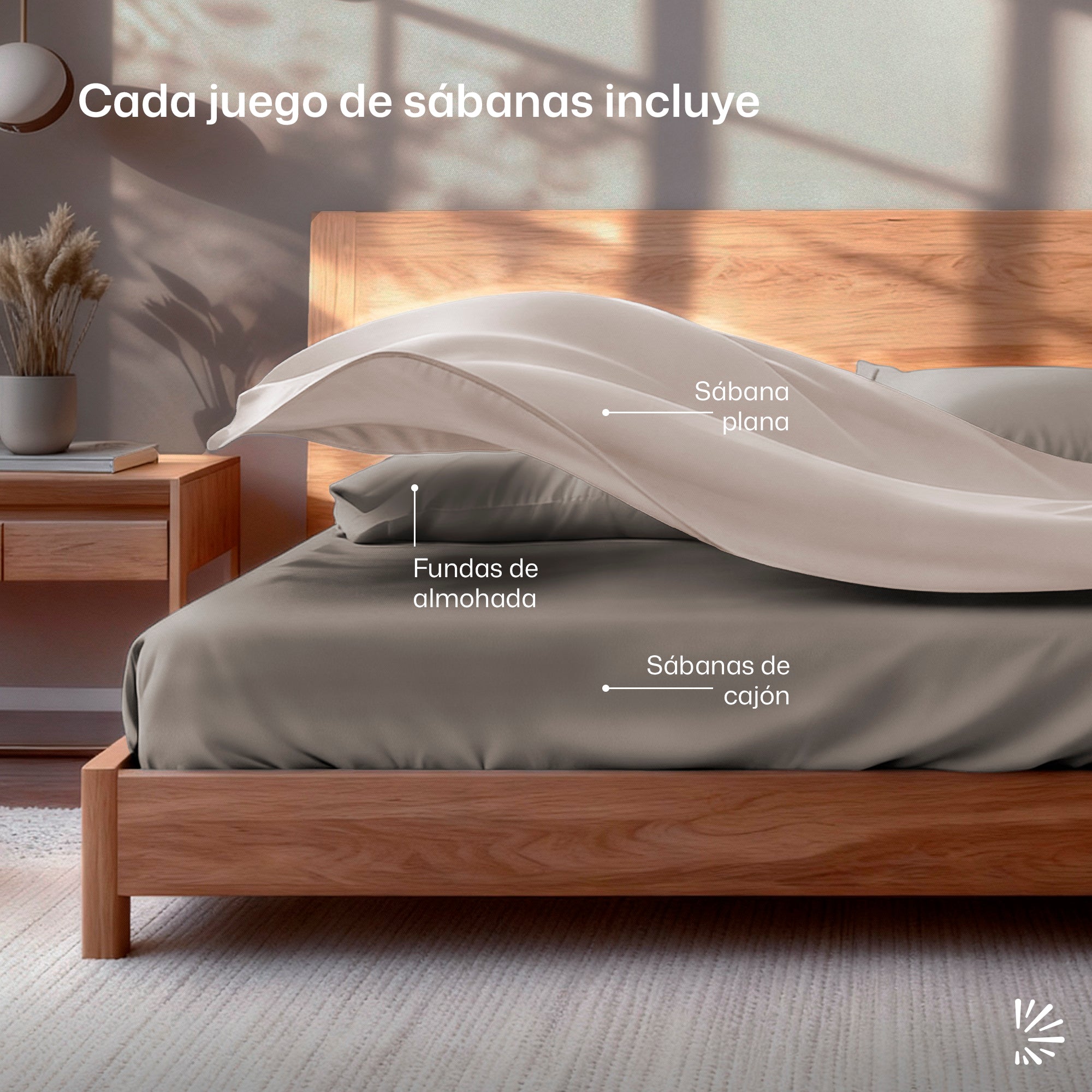 Set de Sabanas DreamSoft® Liso