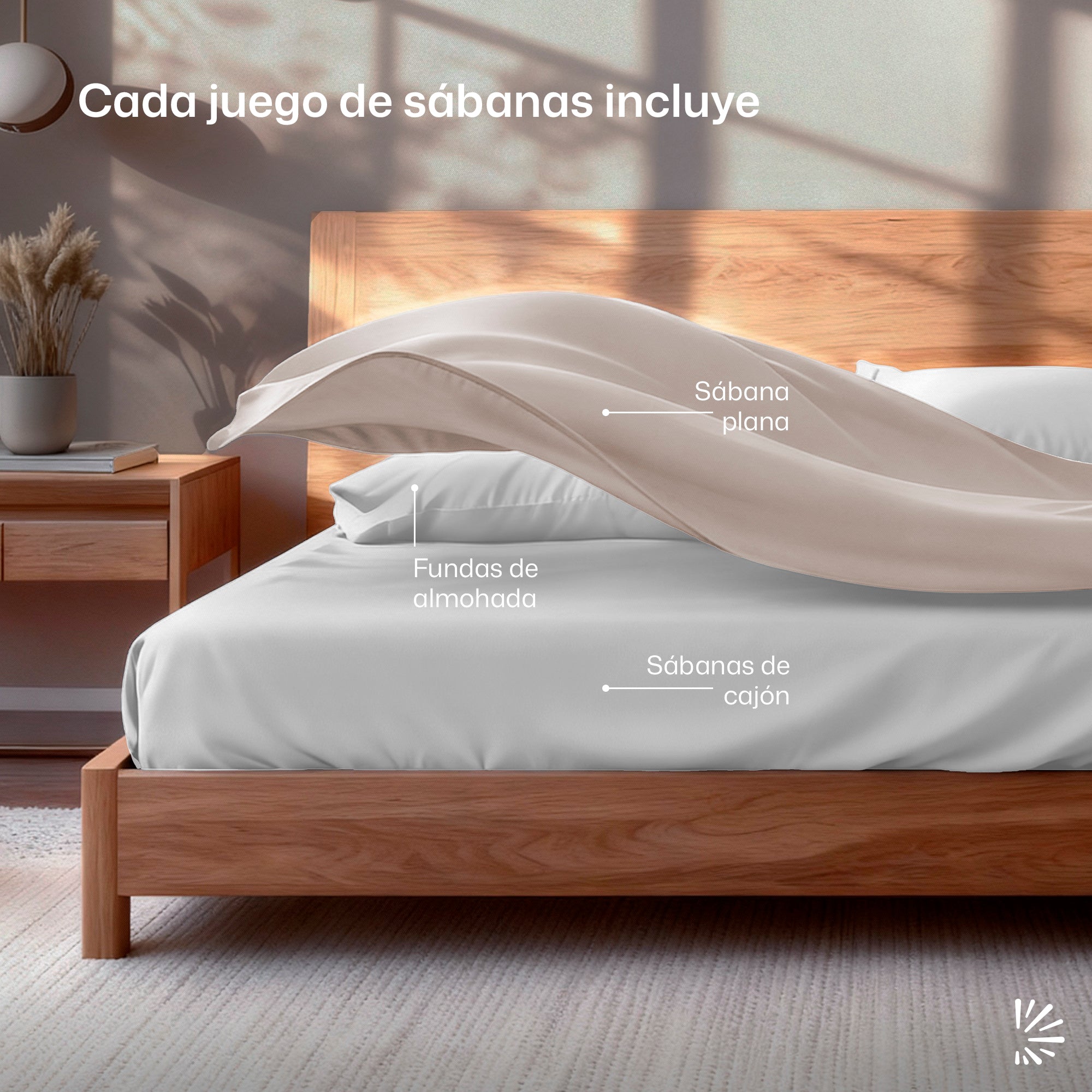 Set de Sabanas DreamSoft® Liso