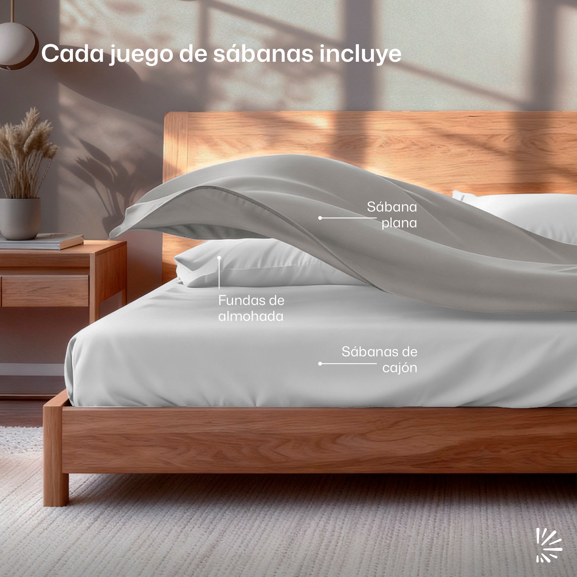 Set de Sabanas DreamSoft® Liso