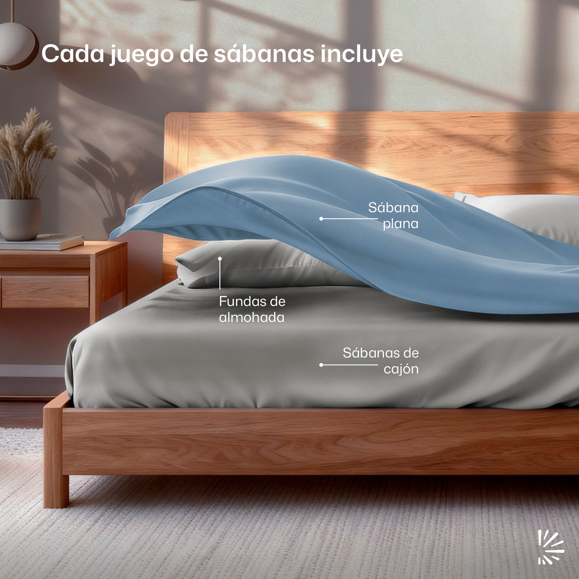 Set de Sabanas DreamSoft® Liso