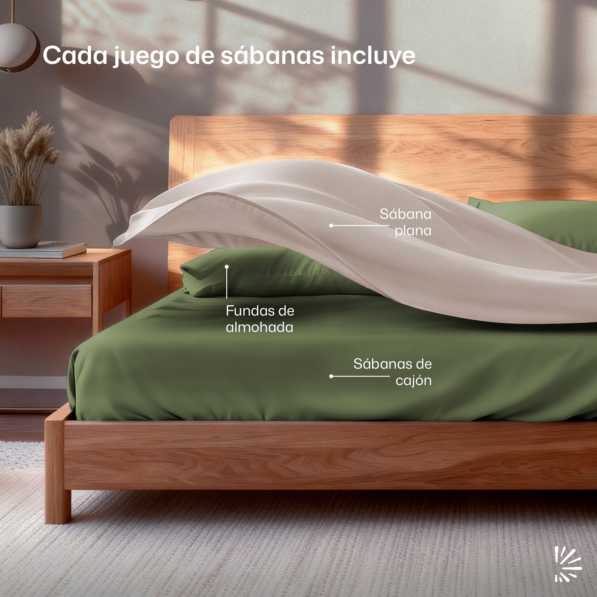 Set de Sabanas DreamSoft® Liso