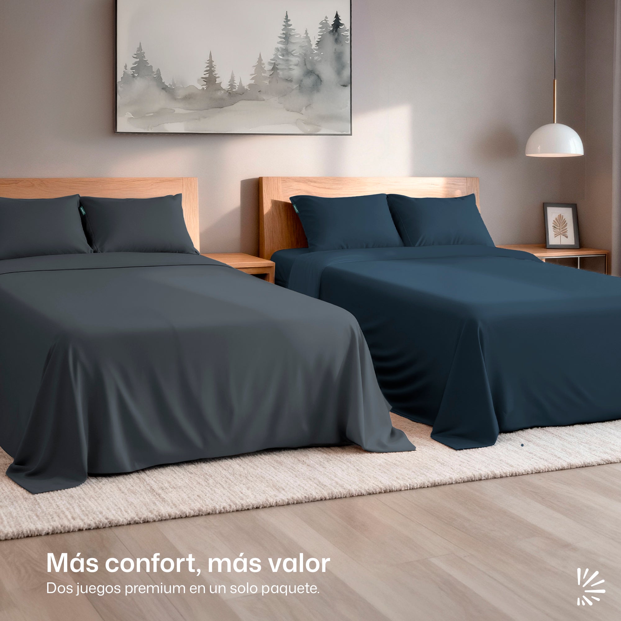 Set de Sabanas DreamSoft® Liso