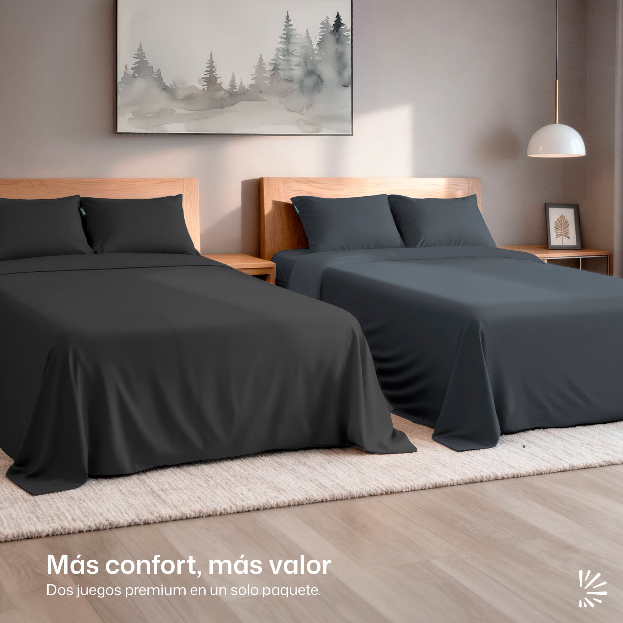 Set de Sabanas DreamSoft® Liso