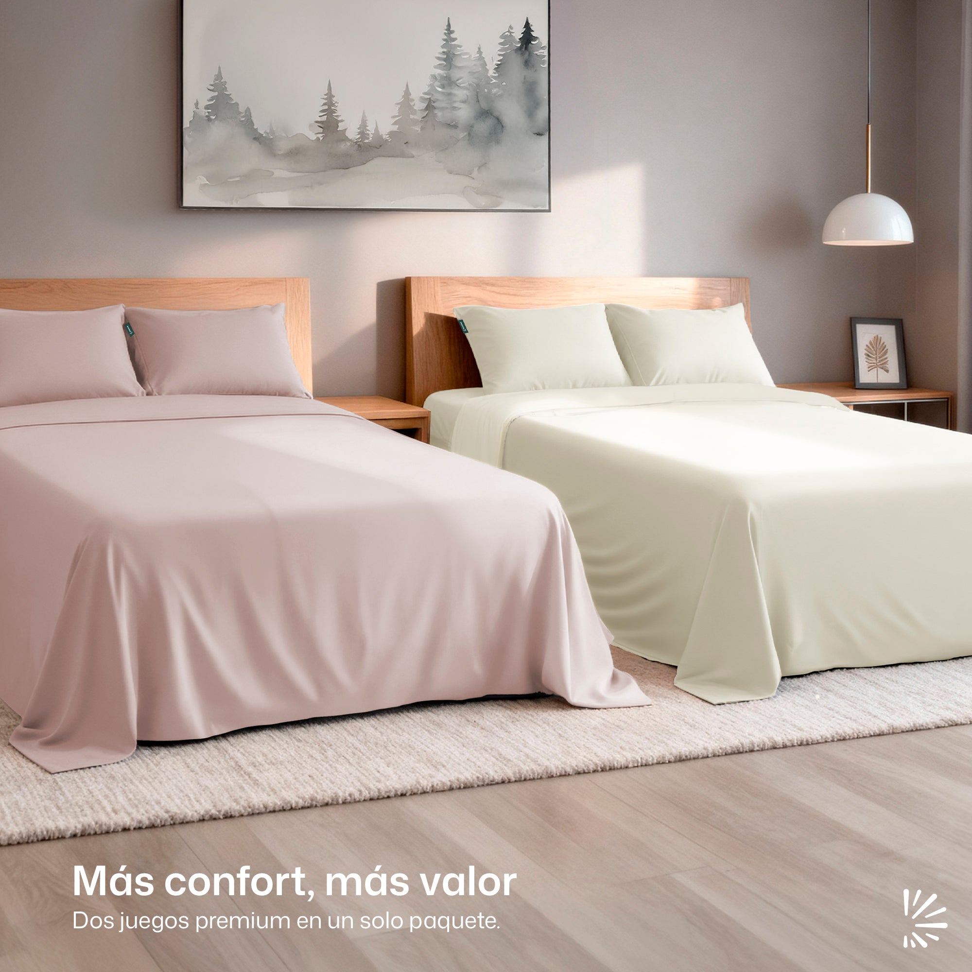 Set de Sabanas DreamSoft® Liso