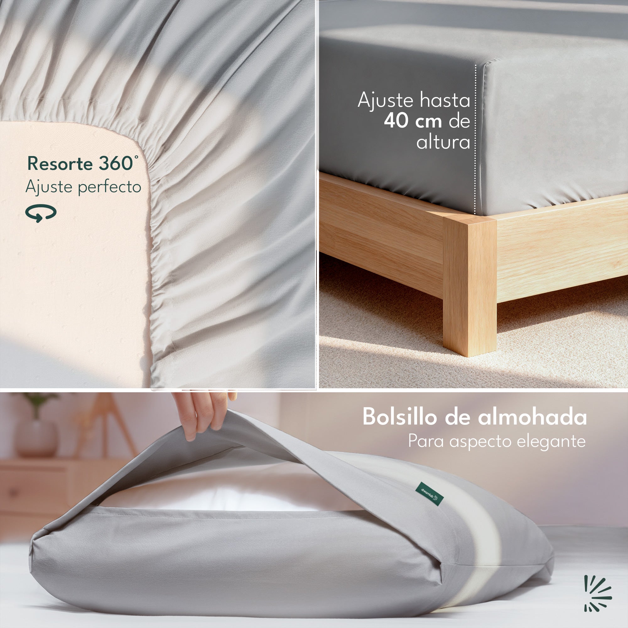 Juego de Sábanas Bambú con Microfibra