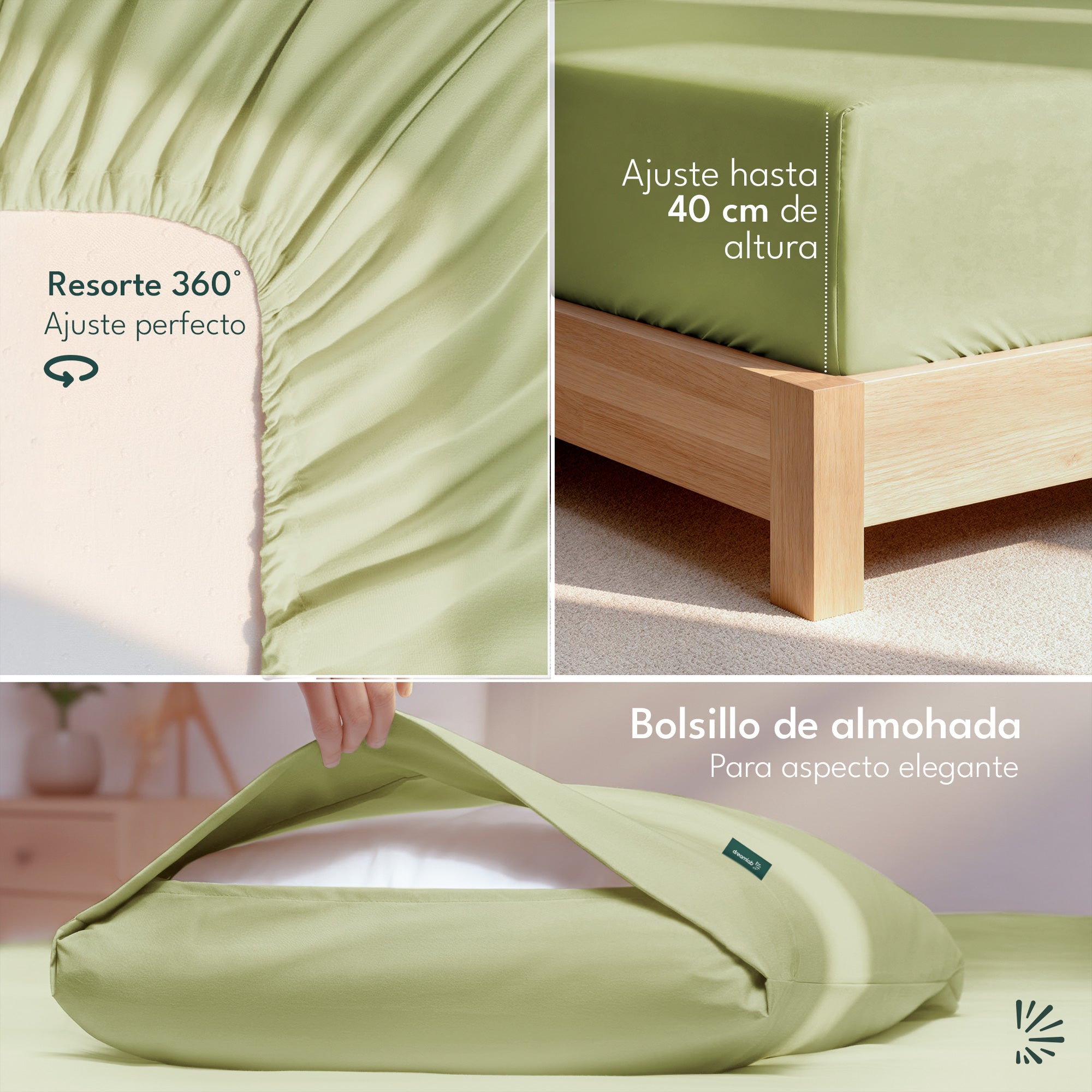 Juego de Sábanas Bambú con Microfibra