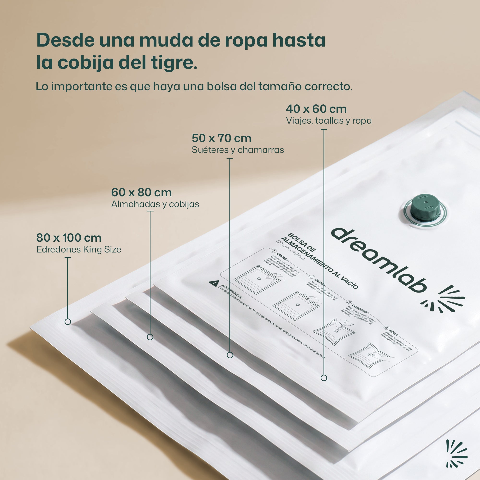 Bolsas de Almacenamiento al Vacío