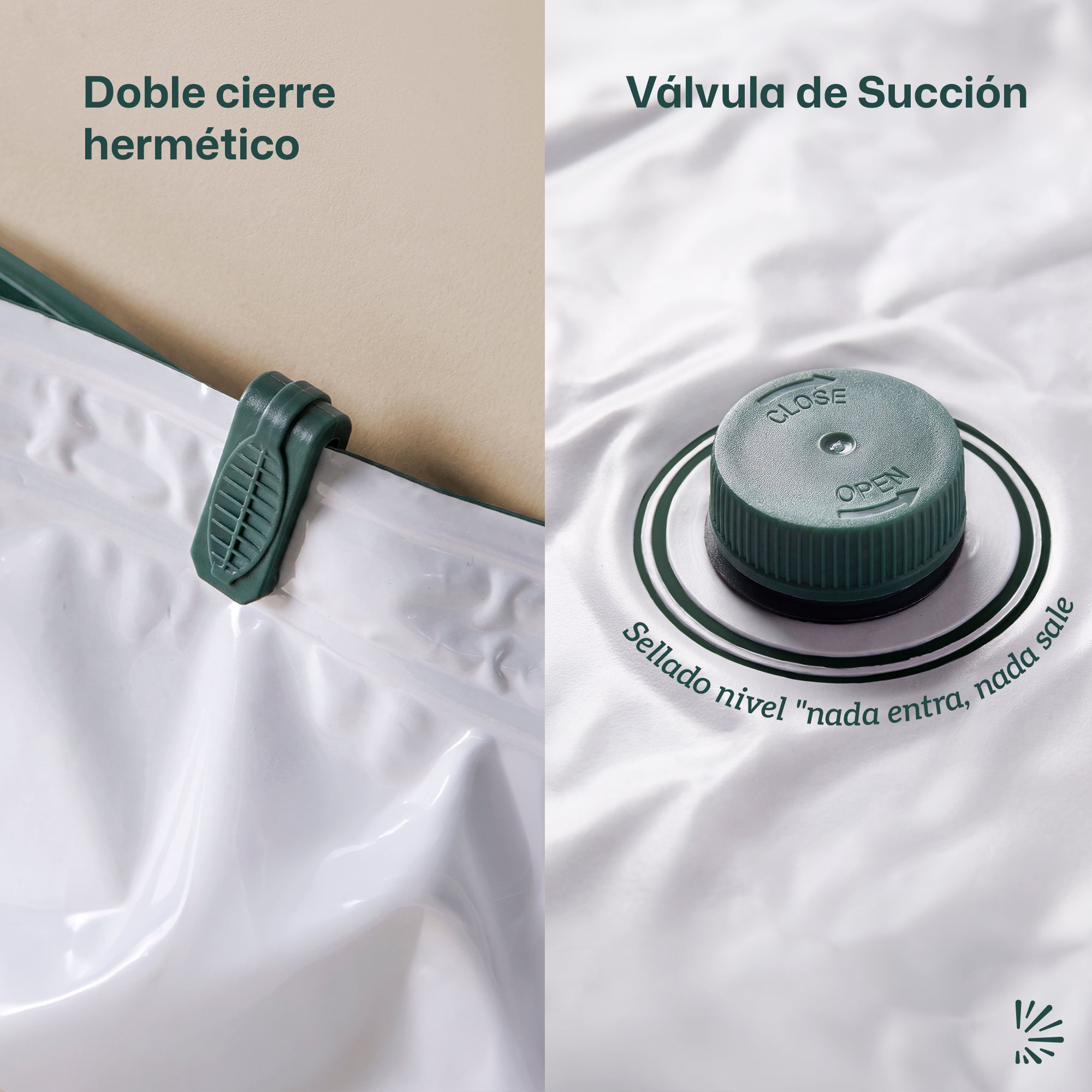 Bolsas de Almacenamiento al Vacío