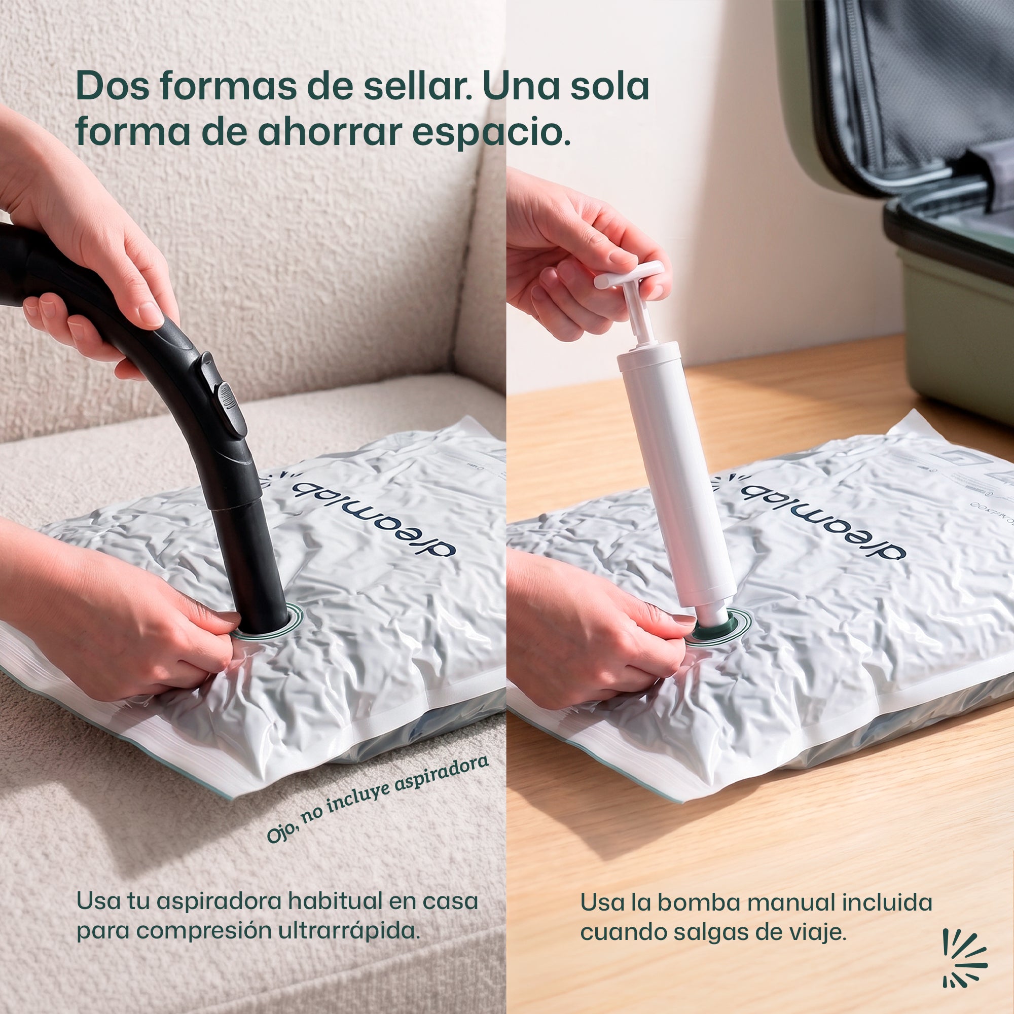 Bolsas de Almacenamiento al Vacío